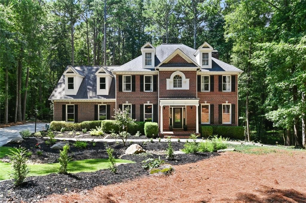 5 bedroom, 4 bathroom, 5,191 sq ft single family residence sold at 2115 Country Ridge Road, Alpharetta, GA 30004