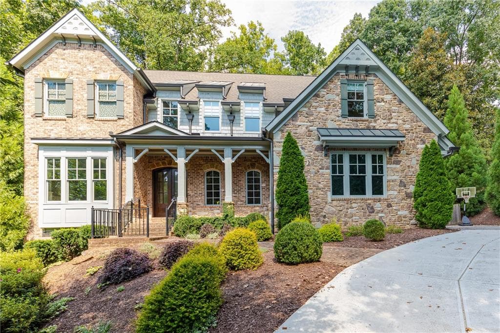 6 bedroom, 6 bathroom, 5,530 sq ft single family residence sold at 4240 Carmain Drive, Atlanta, GA 30342