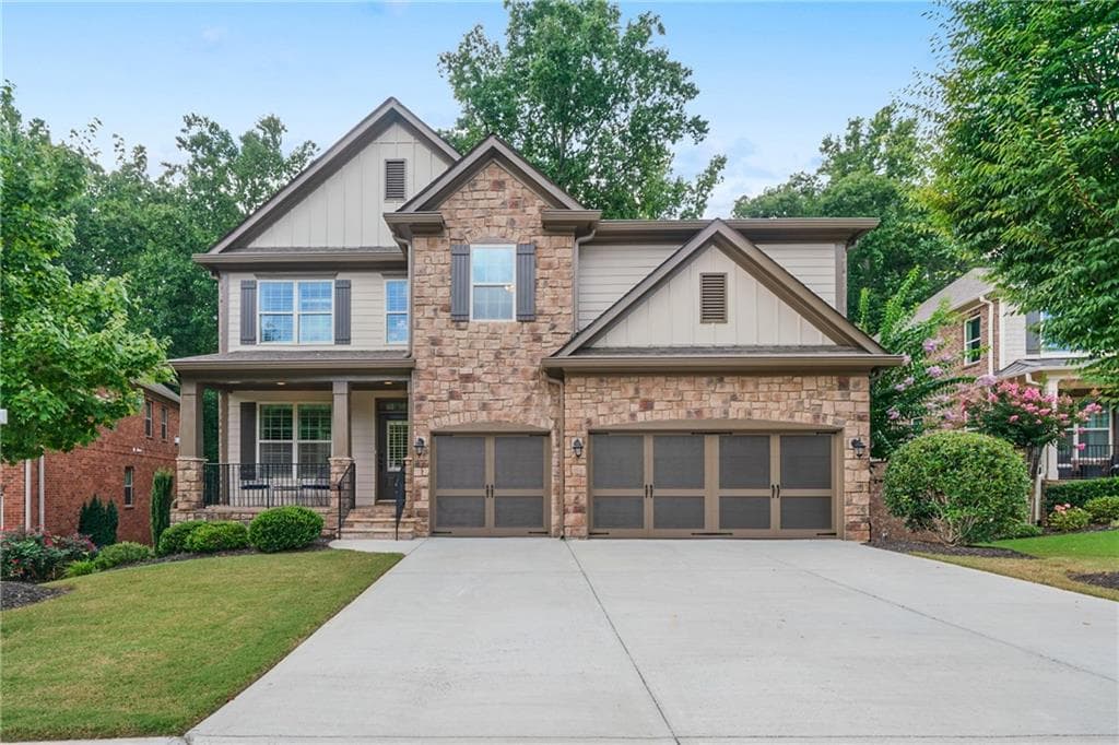 5 bedroom, 4 bathroom, 3,591 sq ft single family residence sold at 2933 Ansley Manor Court, Marietta, GA 30062