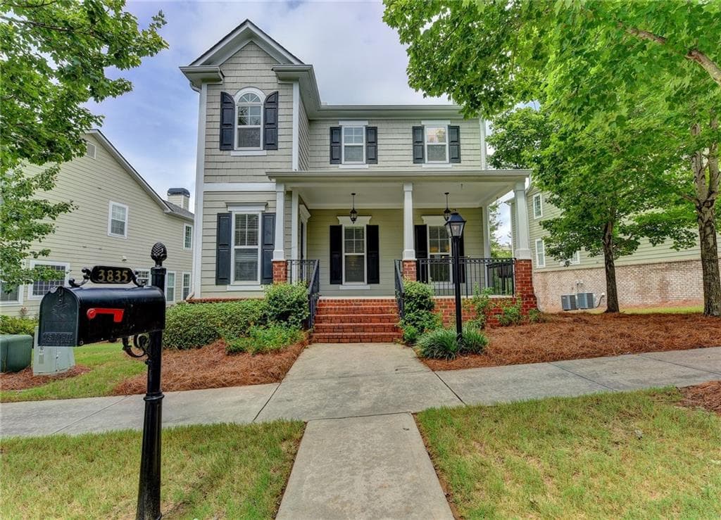 3 bedroom, 4 bathroom, 3,250 sq ft single family residence sold at 3835 LAKE PASS Point, Suwanee, GA 30024