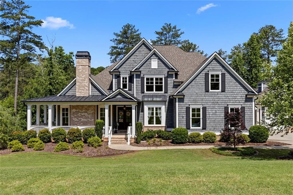 6 bedroom, 6 bathroom, 7,546 sq ft single family residence sold at 13436 Hipworth Road, Milton, GA 30004