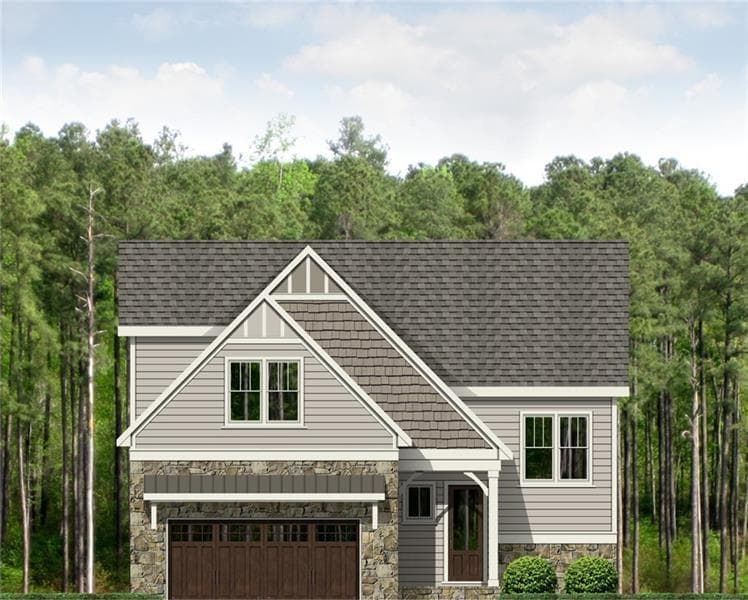 3 bedroom, 3 bathroom single family residence sold at 317 Feather Perch, Waleska, GA 30183