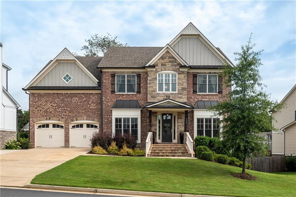 6 bedroom, 5 bathroom, 4,759 sq ft single family residence sold at 509 Tackett Farms Road, Smyrna, GA 30082