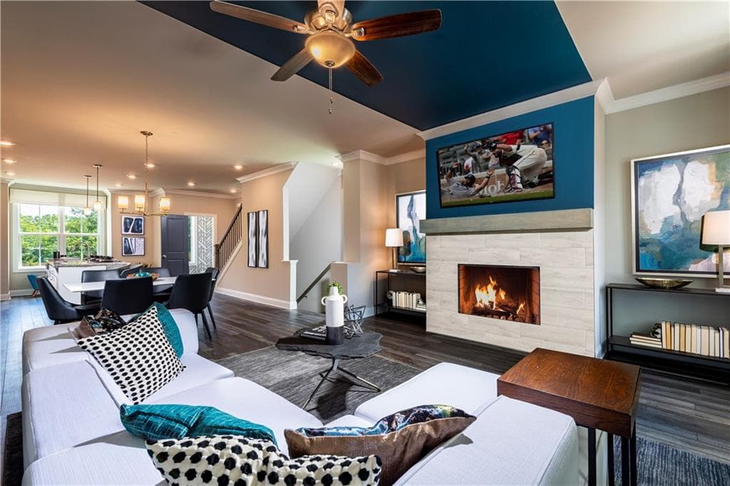 3 bedroom, 4 bathroom, 1,893 sq ft townhouse sold at 416 Bishop Lane 27, Woodstock, GA 30188