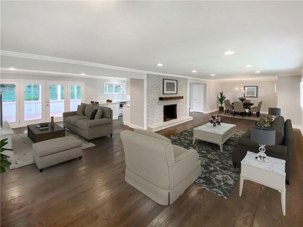 3 bedroom, 3 bathroom, 1,823 sq ft single family residence sold at 2515 Echo Drive, Atlanta, GA 30345