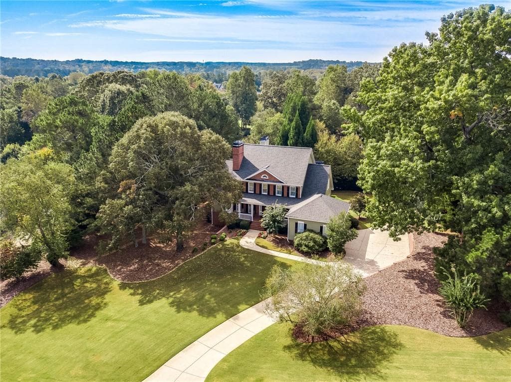 5 bedroom, 5 bathroom, 5,591 sq ft single family residence sold at 421 Calton Hill Court, Milton, GA 30004