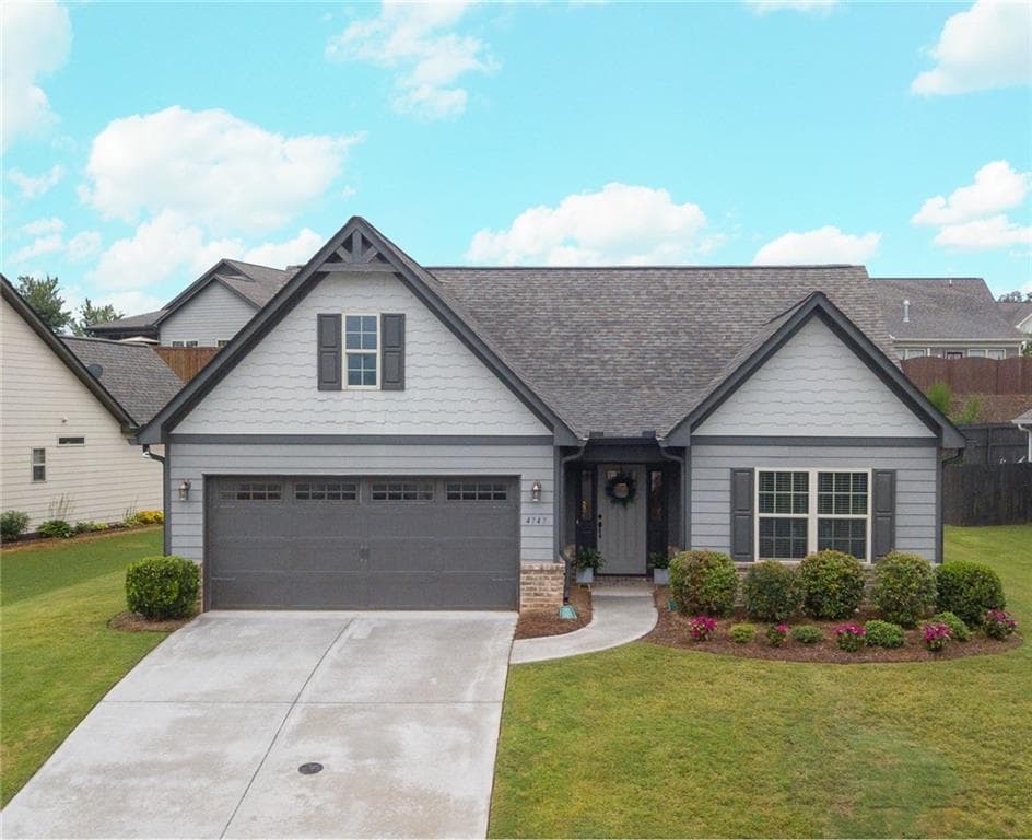 3 bedroom, 2 bathroom, 1,537 sq ft single family residence sold at 4747 Lost Creek Drive, Gainesville, GA 30504