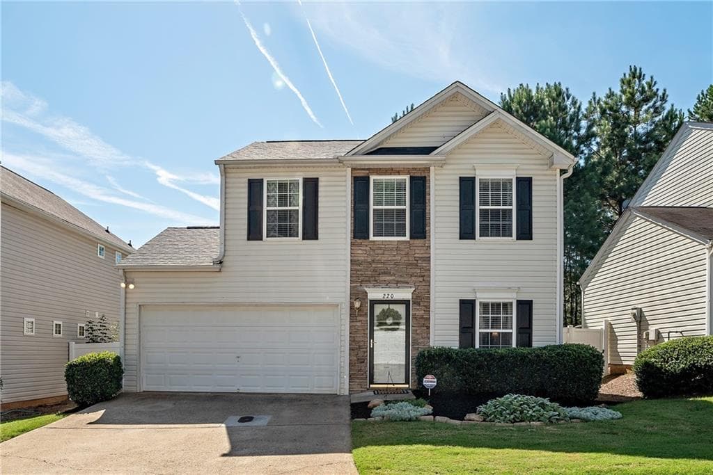 3 bedroom, 3 bathroom, 1,260 sq ft single family residence sold at 220 Oak Grove Way, Acworth, GA 30102