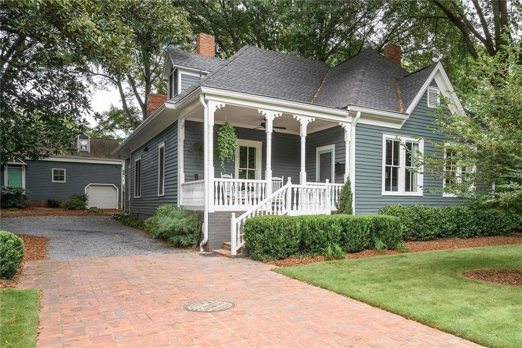 4 bedroom, 4 bathroom, 3,384 sq ft single family residence sold at 414 Sycamore Street, Decatur, GA 30030