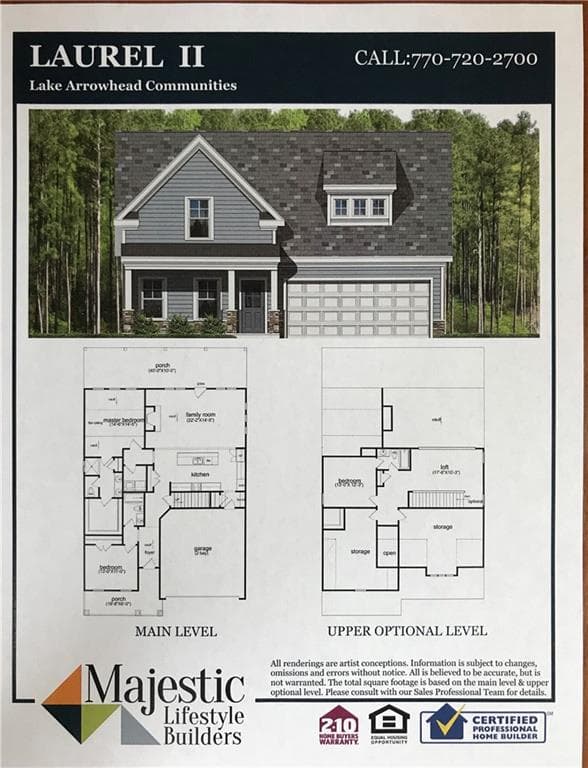 3 bedroom, 3 bathroom single family residence sold at 312 Pinebrook Drive, Waleska, GA 30183
