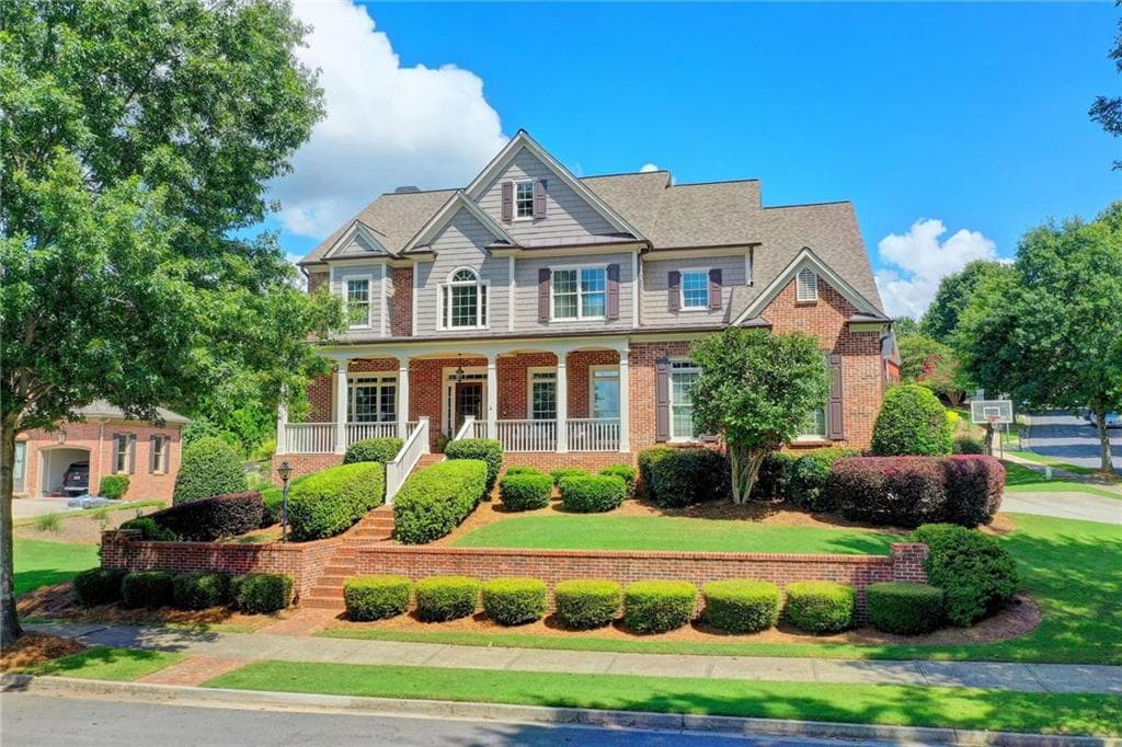 5 bedroom, 6 bathroom, 6,030 sq ft single family residence sold at 1103 Meadow Club Court, Suwanee, GA 30024