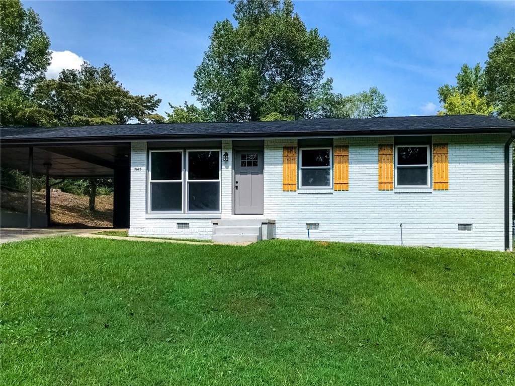 4 bedroom, 2 bathroom, 1,504 sq ft single family residence sold at 7165 Chappell Circle, Atlanta, GA 30360