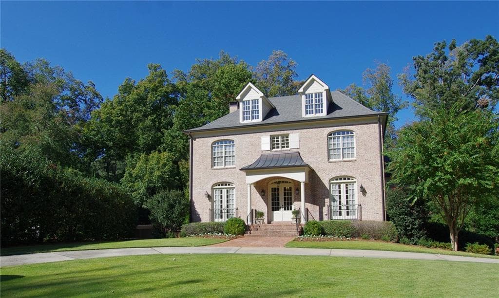 5 bedroom, 6 bathroom, 5,500 sq ft single family residence sold at 1620 Doncaster Drive, Atlanta, GA 30309