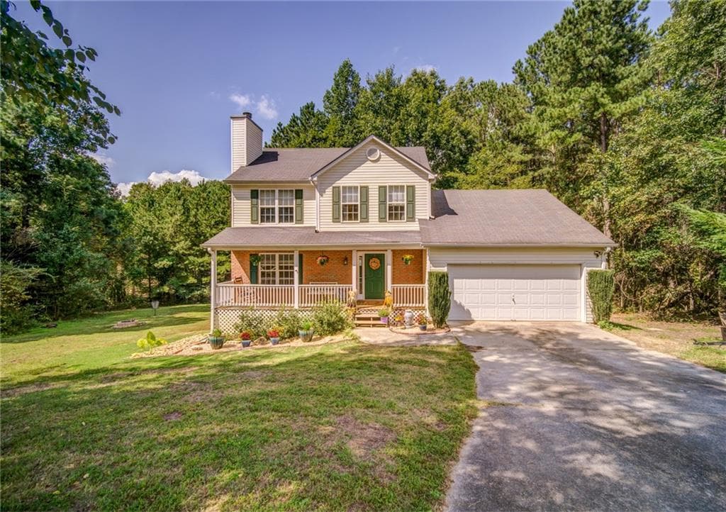 3 bedroom, 3 bathroom, 2,411 sq ft single family residence sold at 1228 Rockview Court, Loganville, GA 30052