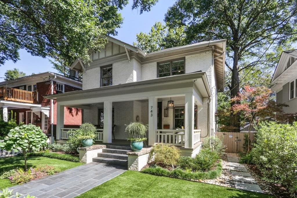 4 bedroom, 4 bathroom, 2,954 sq ft single family residence sold at 743 Argonne Avenue, Atlanta, GA 30308
