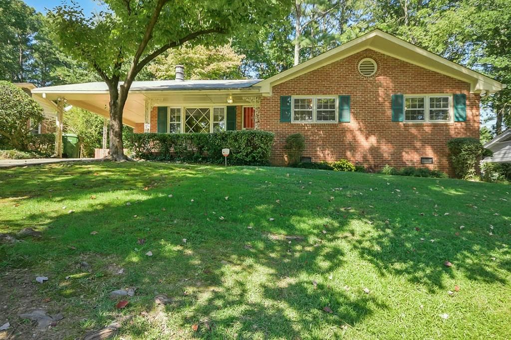 3 bedroom, 2 bathroom, 1,112 sq ft single family residence sold at 3419 Valley Ridge Terrace, Atlanta, GA 30331