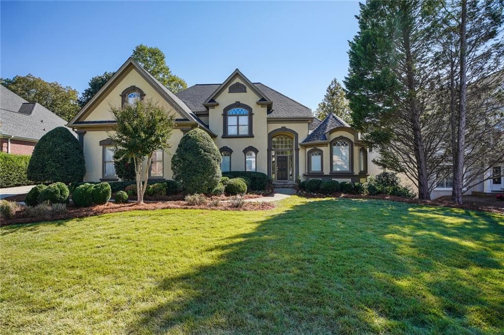 6 bedroom, 5 bathroom, 6,400 sq ft single family residence sold at 9365 Stoney Ridge Lane, Alpharetta, GA 30022