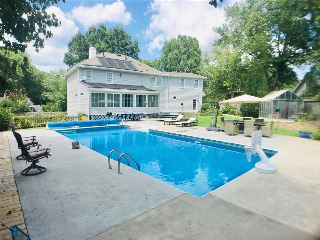 5 bedroom, 4 bathroom, 4,195 sq ft single family residence sold at 1956 Wellington Lane, Marietta, GA 30062