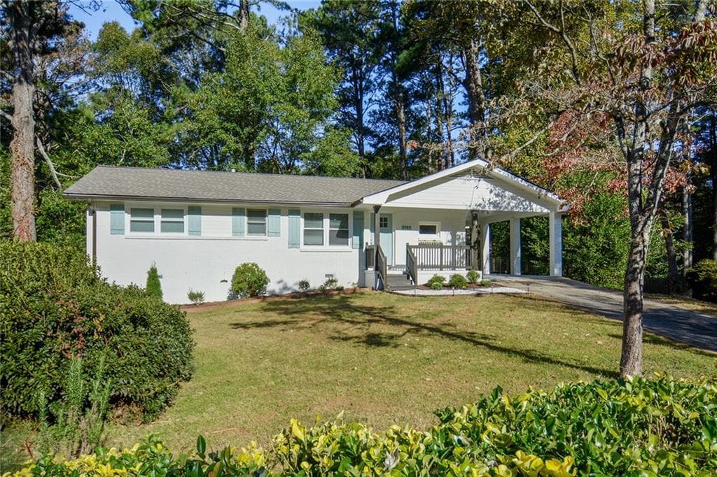 3 bedroom, 2 bathroom, 1,221 sq ft single family residence sold at 1787 Hudson Woods Trail, Decatur, GA 30033