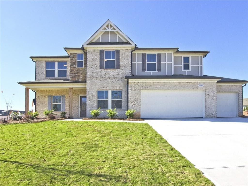4 bedroom, 4 bathroom, 3,216 sq ft single family residence sold at 6505 Trailway Trace, Cumming, GA 30041