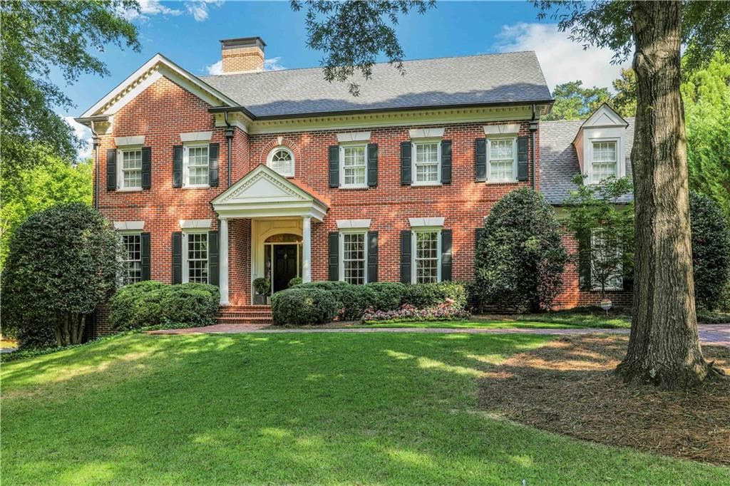6 bedroom, 8 bathroom, 7,604 sq ft single family residence sold at 40 Chatsworth Place, Atlanta, GA 30327