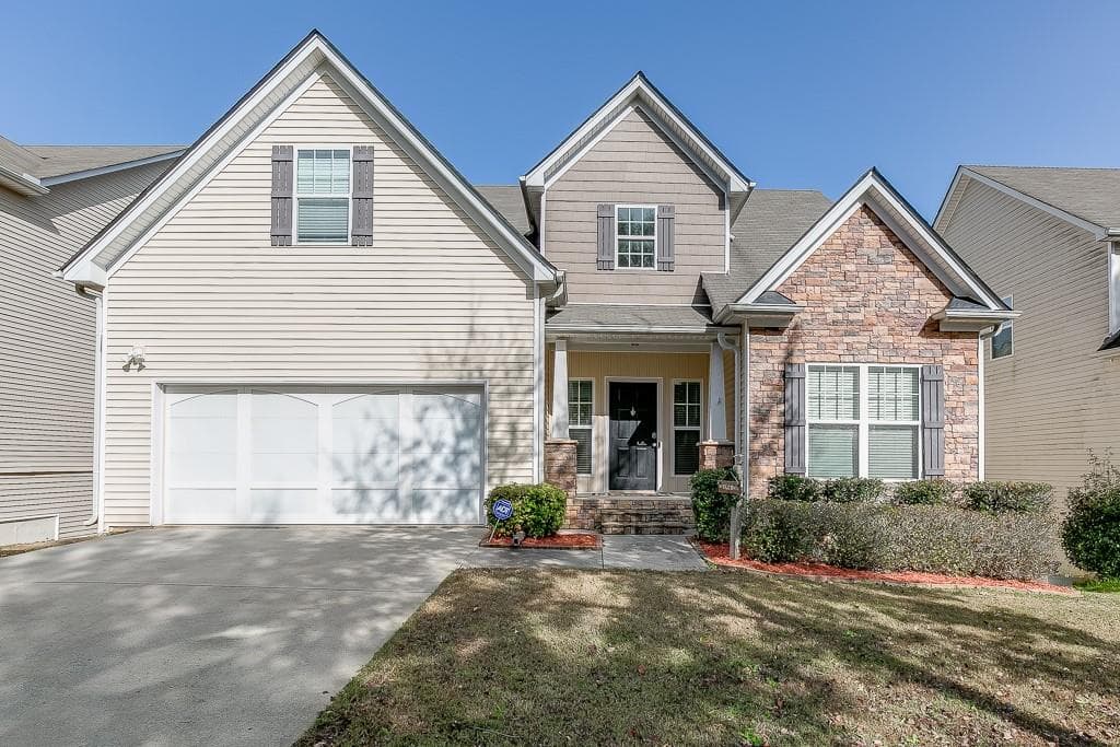 6 bedroom, 4 bathroom, 3,357 sq ft single family residence sold at 745 Austin Creek Drive, Buford, GA 30518