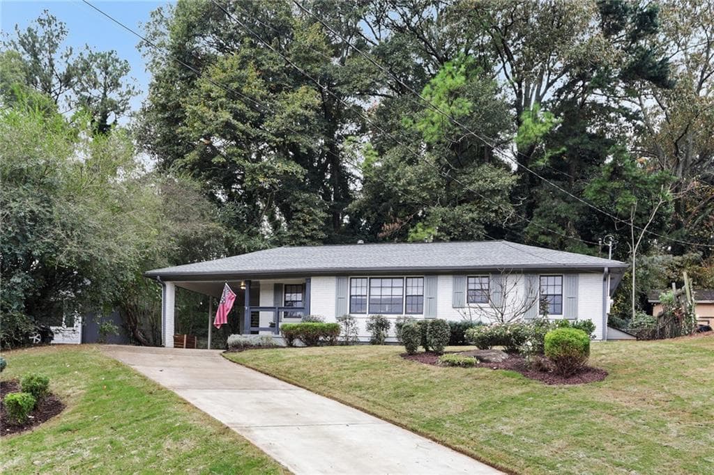 3 bedroom, 2 bathroom, 1,208 sq ft single family residence sold at 1859 Winthrop Drive, Atlanta, GA 30316