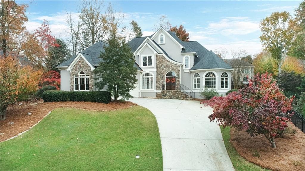 6 bedroom, 6 bathroom, 7,157 sq ft single family residence sold at 315 Stanyan Place, Alpharetta, GA 30022