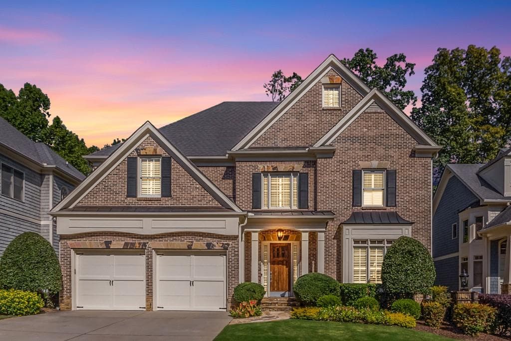 5 bedroom, 5 bathroom, 5,128 sq ft single family residence sold at 1080 Bluffhaven, Brookhaven, GA 30319