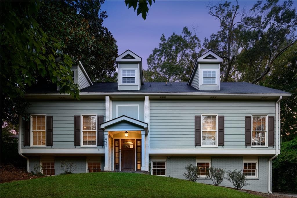4 bedroom, 3 bathroom, 2,348 sq ft single family residence sold at 495 Chateaugay Lane, Atlanta, GA 30342