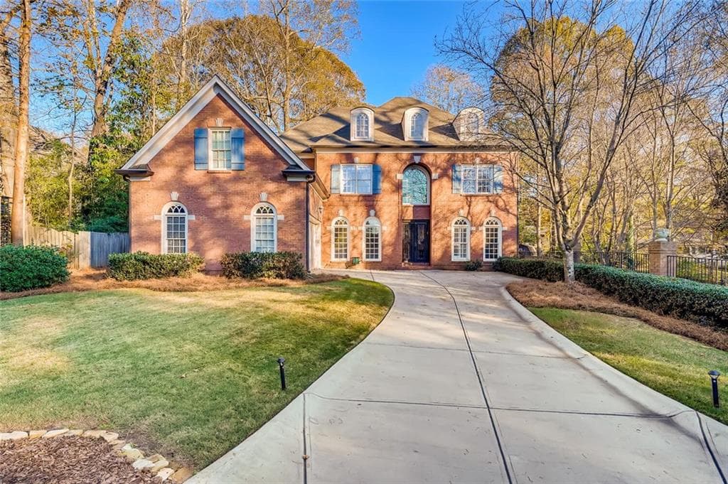5 bedroom, 5 bathroom, 5,863 sq ft single family residence sold at 1043 Mill Overlook, Brookhaven, GA 30319