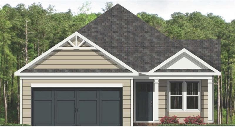 2 bedroom, 2 bathroom single family residence sold at 106 Fort Smith Court, Waleska, GA 30183