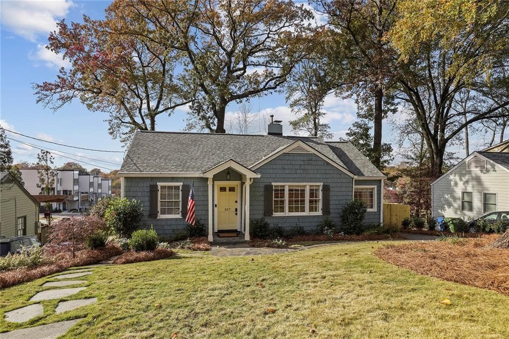 4 bedroom, 3 bathroom single family residence sold at 557 Hascall Road, Atlanta, GA 30309