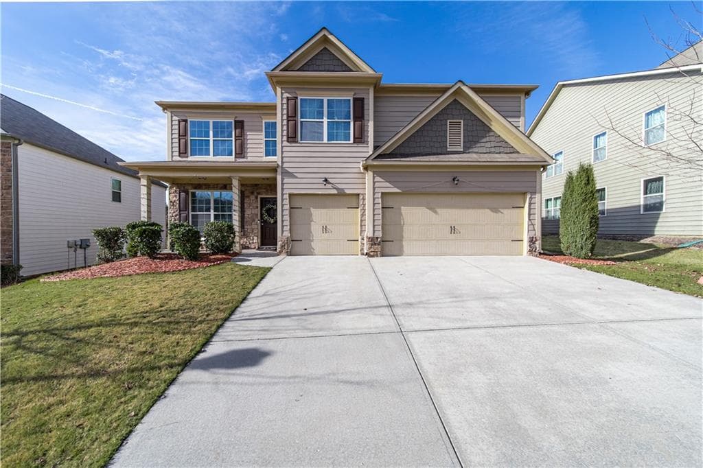 5 bedroom, 4 bathroom, 3,370 sq ft single family residence sold at 1350 Delo Lane, Cumming, GA 30041