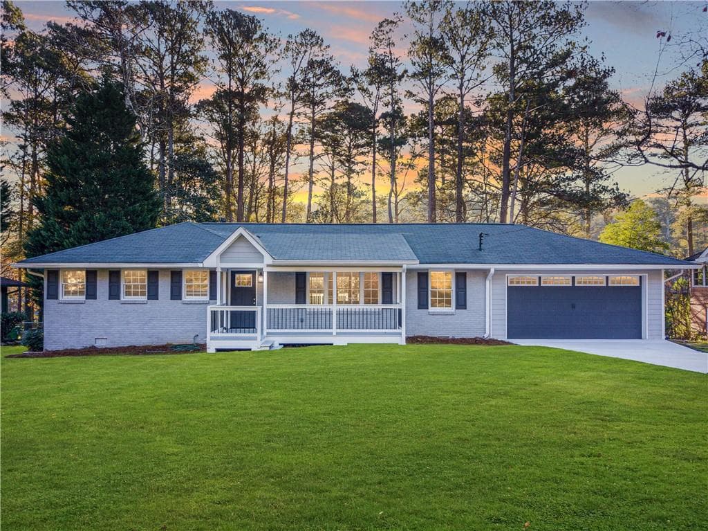 3 bedroom, 4 bathroom, 2,000 sq ft single family residence sold at 1845 Audubon Drive, Atlanta, GA 30329