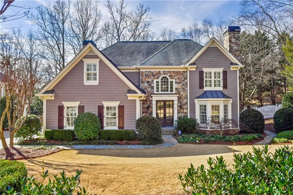 5 bedroom, 5 bathroom single family residence sold at 5810 Long Grove Drive, Sandy Springs, GA 30328
