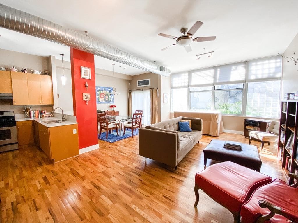 1 bedroom, 1 bathroom, 1,032 sq ft condominium sold at 15 Waddell Street 104, Atlanta, GA 30307