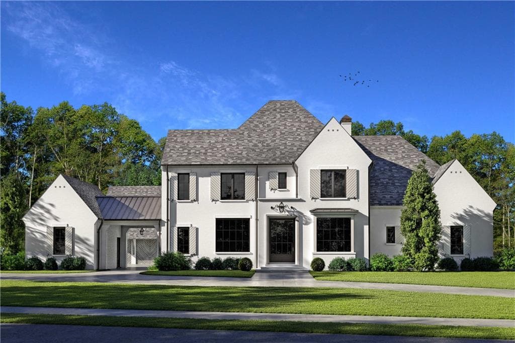 6 bedroom, 9 bathroom, 9,846 sq ft single family residence sold at 1724 Randall Mill Way, Atlanta, GA 30327