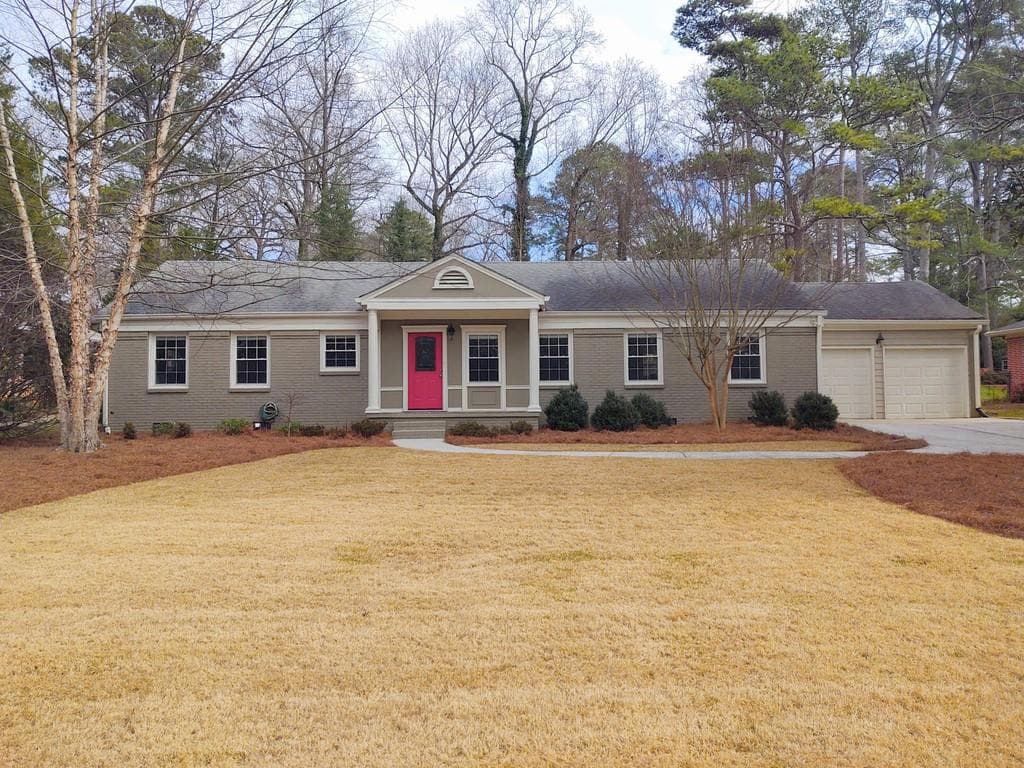 3 bedroom, 2 bathroom, 1,840 sq ft single family residence sold at 1233 Bernadette Lane, Atlanta, GA 30329