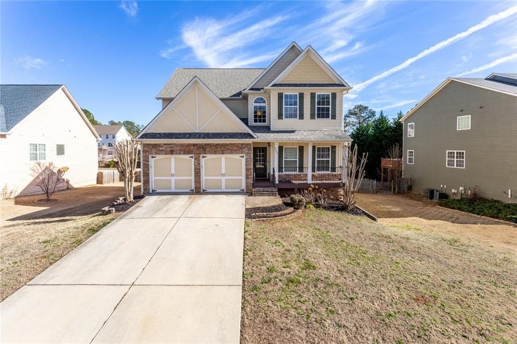 4 bedroom, 4 bathroom, 2,771 sq ft single family residence sold at 4681 Mason Court, Douglasville, GA 30135