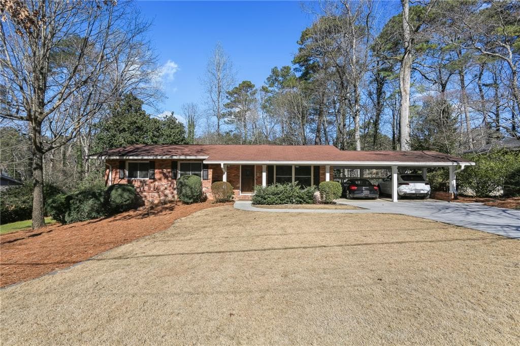 4 bedroom, 3 bathroom single family residence sold at 365 Amberidge Trail, Sandy Springs, GA 30328