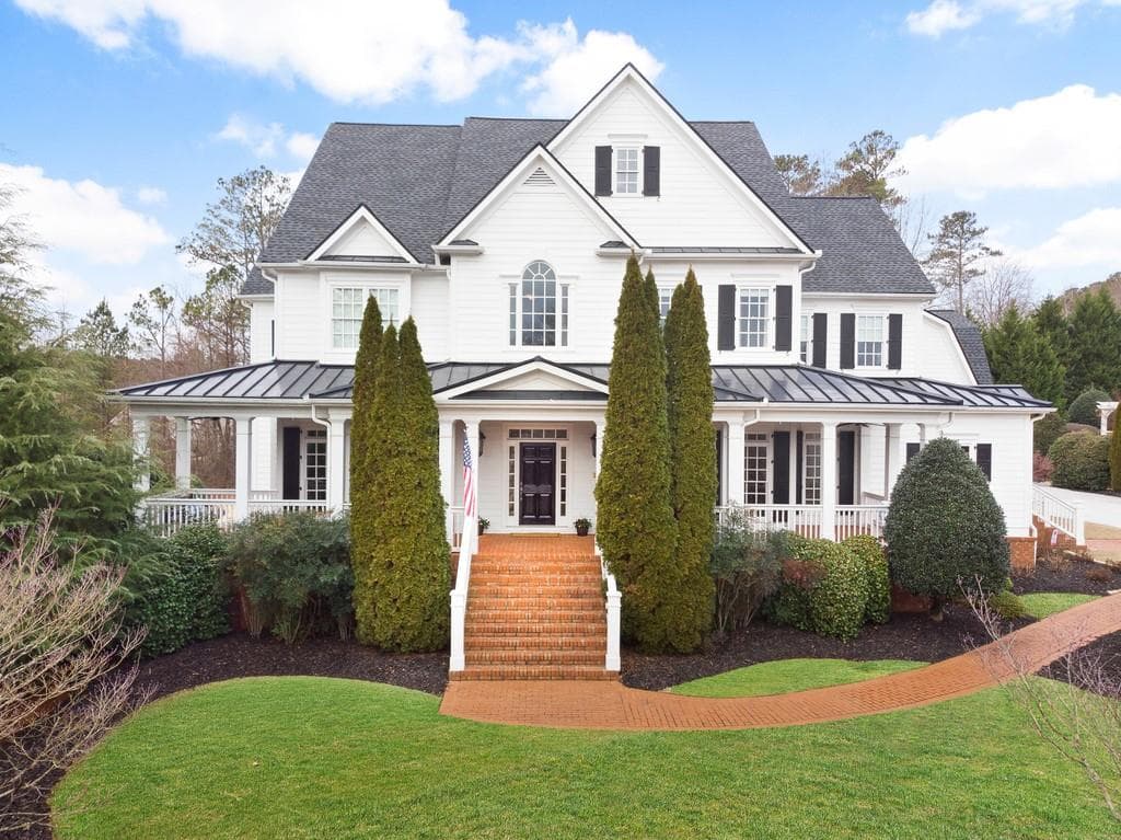 5 bedroom, 8 bathroom, 9,279 sq ft single family residence sold at 1234 Basnett Drive, Milton, GA 30004