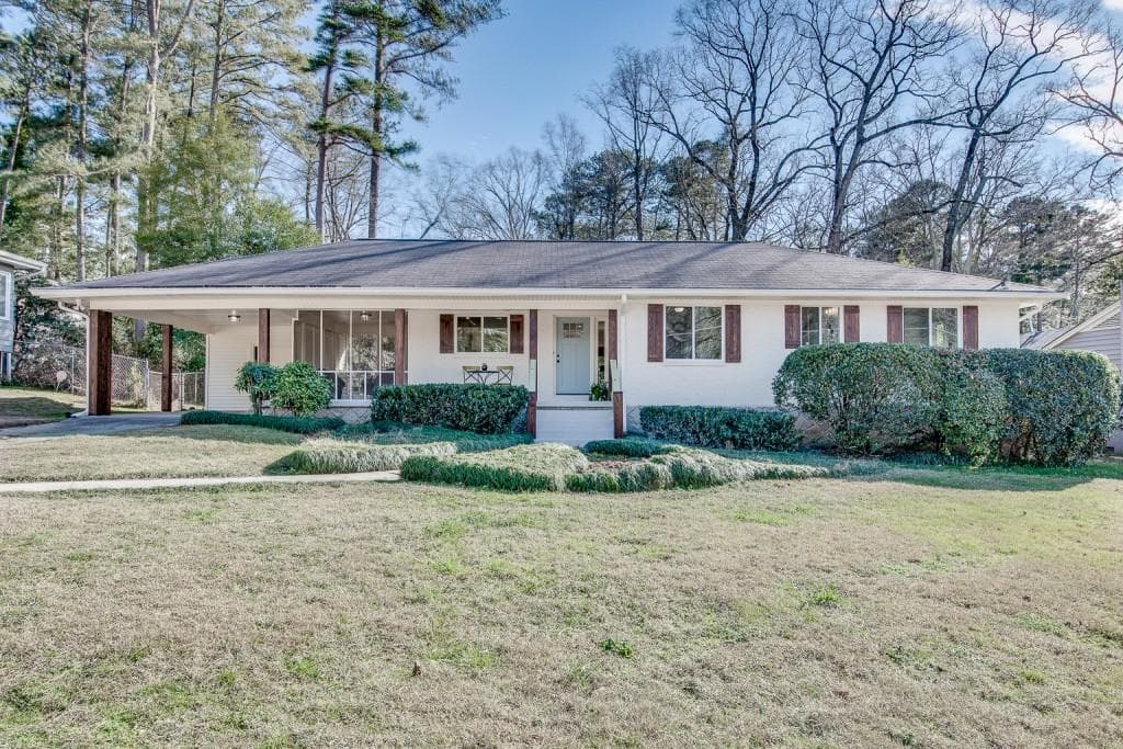 3 bedroom, 2 bathroom, 1,525 sq ft single family residence sold at 2027 Black Fox Drive, Atlanta, GA 30345