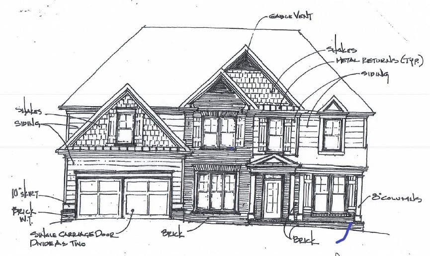 5 bedroom, 4 bathroom single family residence sold at 111 Lullwater Lane, Dallas, GA 30132