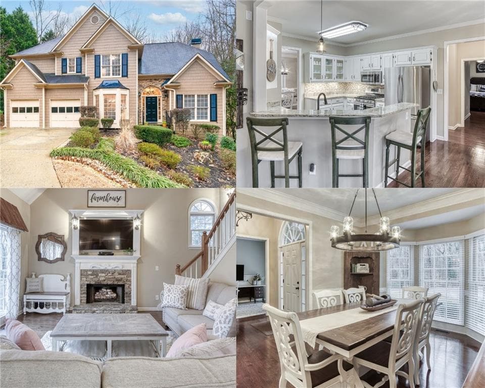 5 bedroom, 4 bathroom, 3,268 sq ft single family residence sold at 1040 Grove Park Lane, Cumming, GA 30041