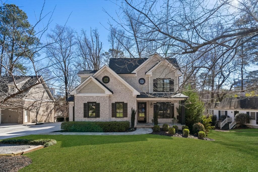 5 bedroom, 5 bathroom, 6,500 sq ft single family residence sold at 229 Old Ivy Road, Atlanta, GA 30342