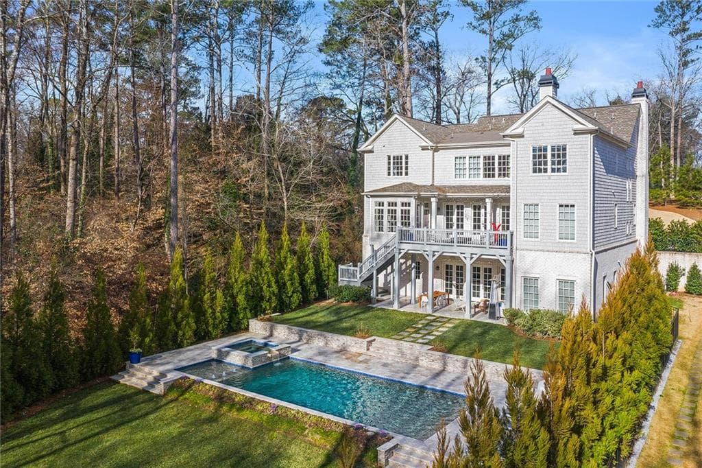 7 bedroom, 10 bathroom, 6,642 sq ft single family residence sold at 1116 Moores Mill Road, Atlanta, GA 30327