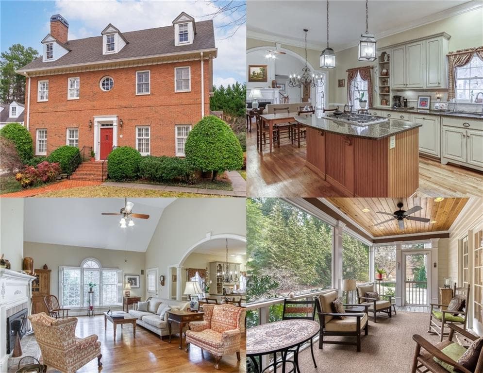 6 bedroom, 6 bathroom, 3,569 sq ft single family residence sold at 25 Battle Ridge Place, Atlanta, GA 30342