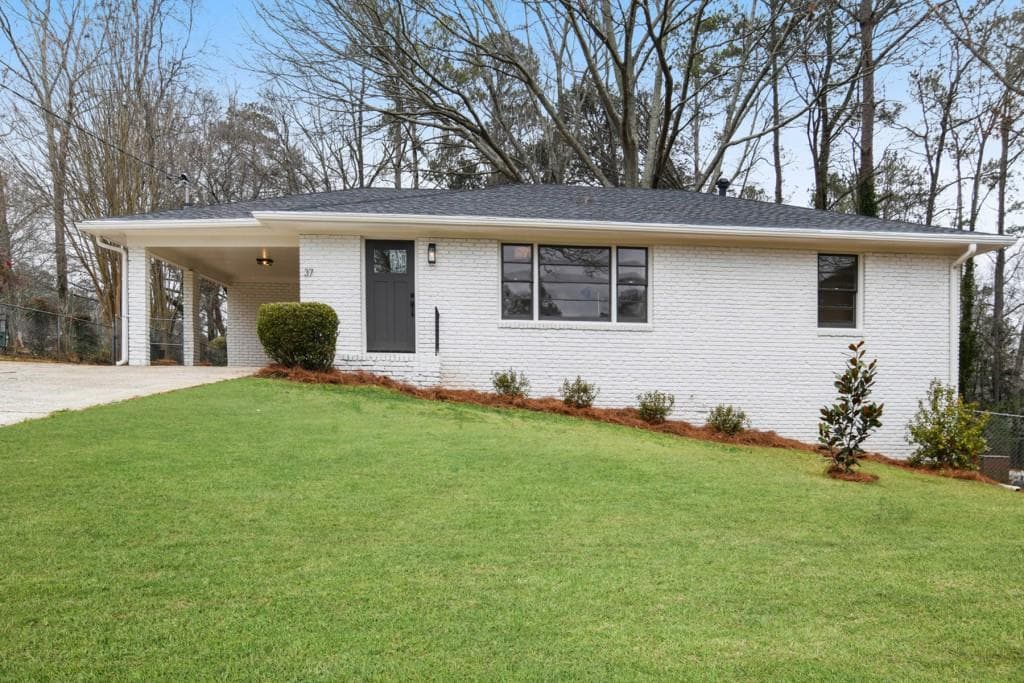3 bedroom, 2 bathroom single family residence sold at 37 Hillcrest Drive, Roswell, GA 30075