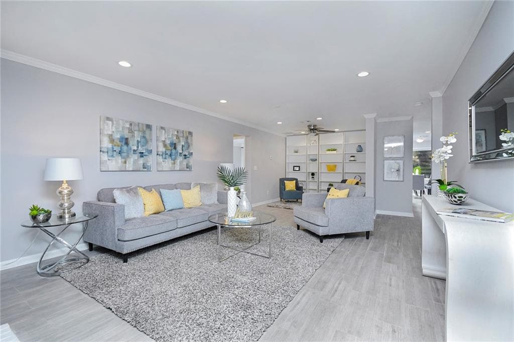 2 bedroom, 2 bathroom, 1,450 sq ft condominium sold at 7 Normandy Court, Atlanta, GA 30324